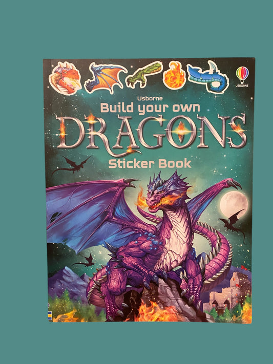 Build your own Dragons Sticker Book
