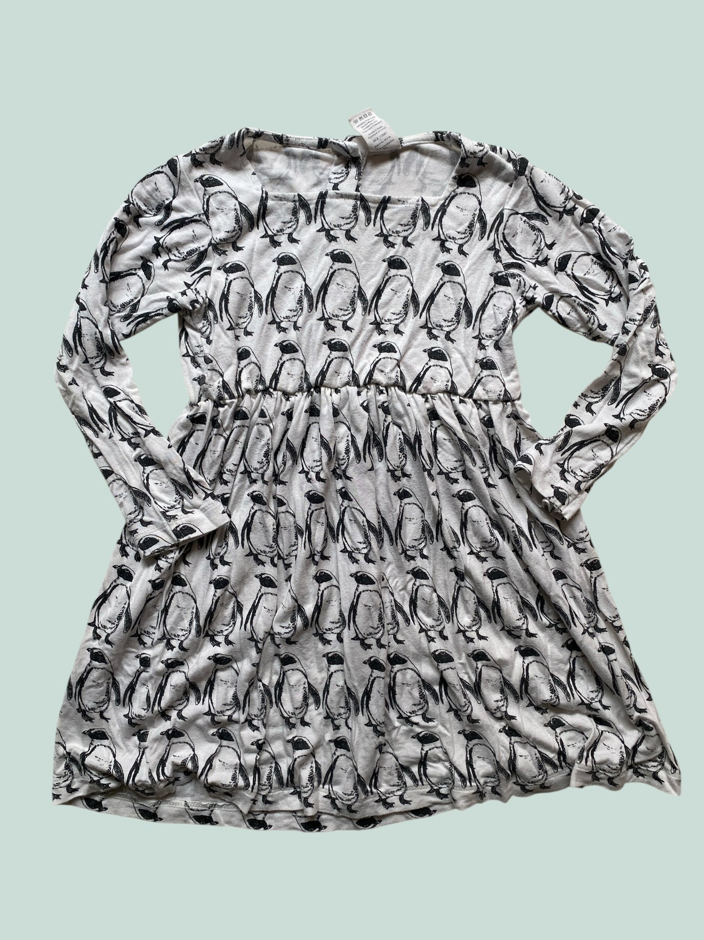 Bamboo penguin dress 3Y | Kate Quinn