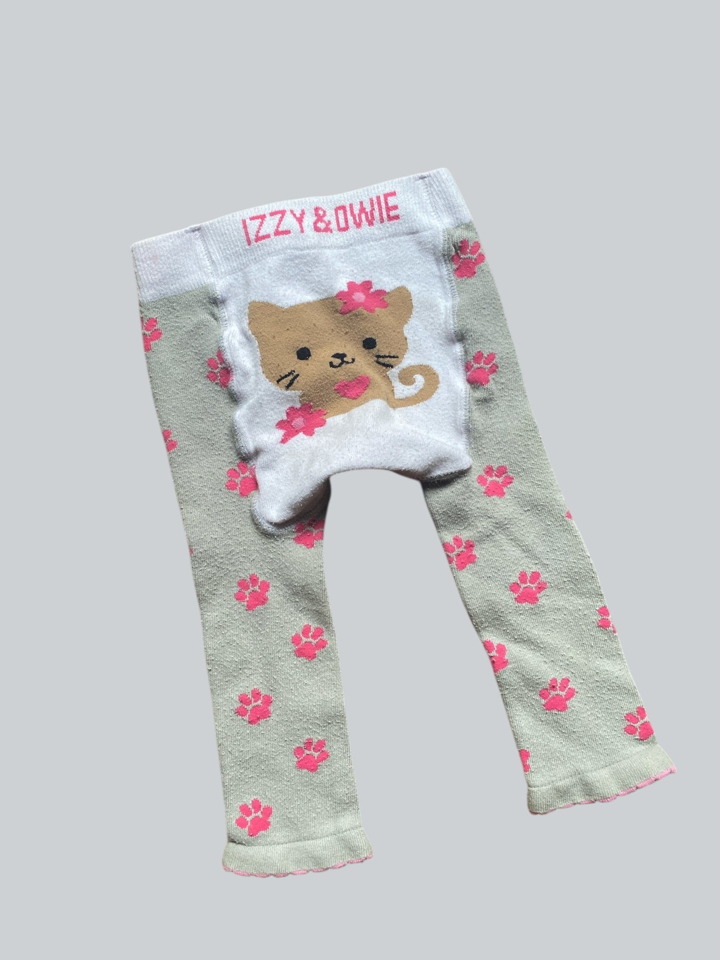 Kitty tights 12-24m | Izzy & Owie