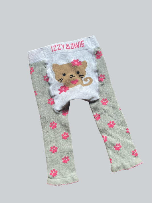 Kitty tights 12-24m | Izzy & Owie