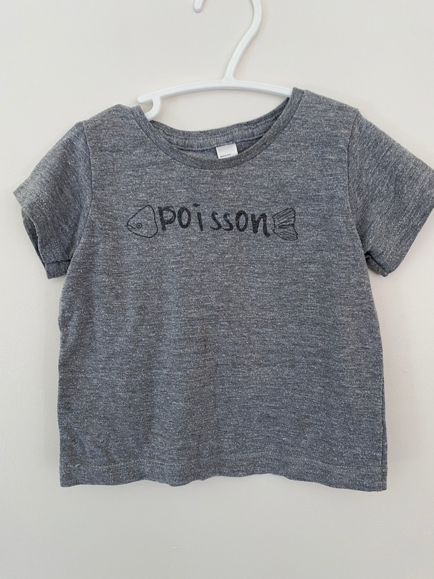 Poisson t-shirt 12-18m | American Apparel