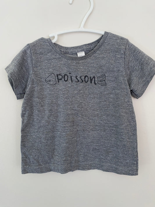 Poisson t-shirt 12-18m | American Apparel