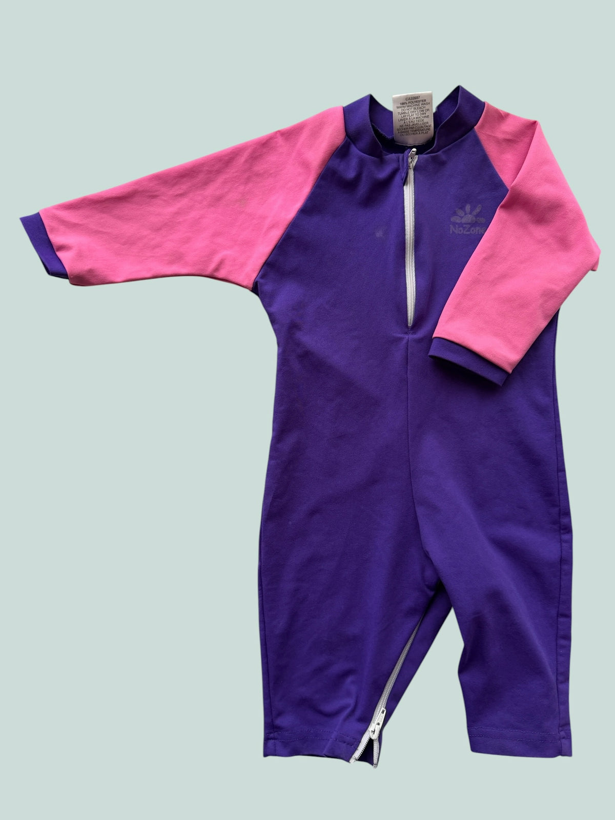 Purple and pink swim rashsuit 12m | NoZone