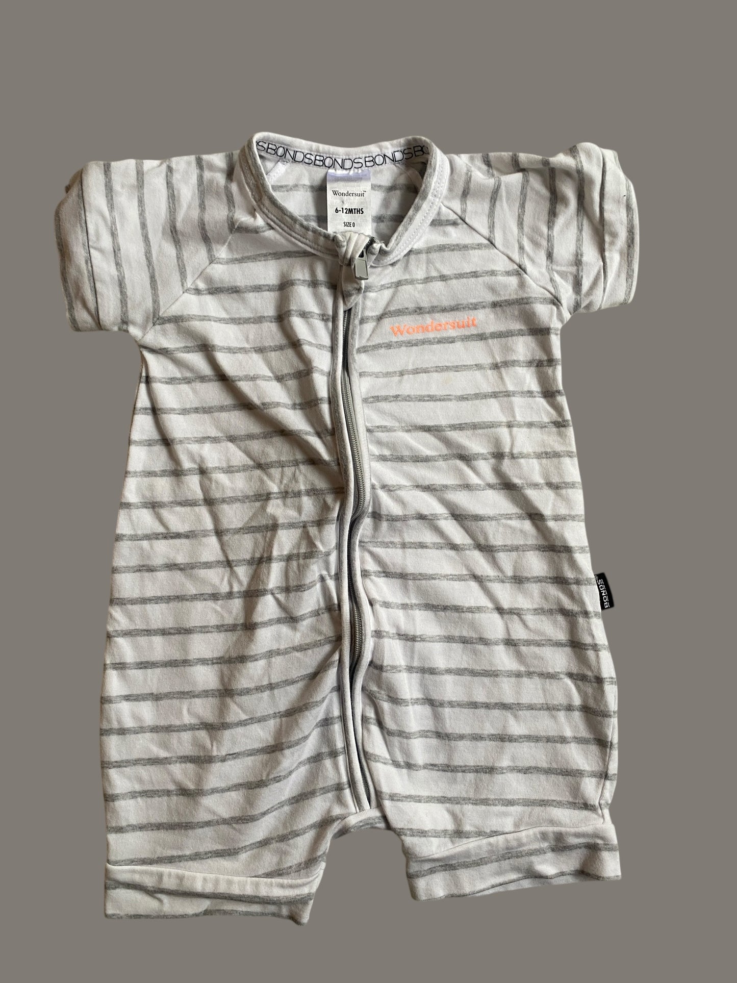 Cotton Wondersuit 6-12m | Bonds