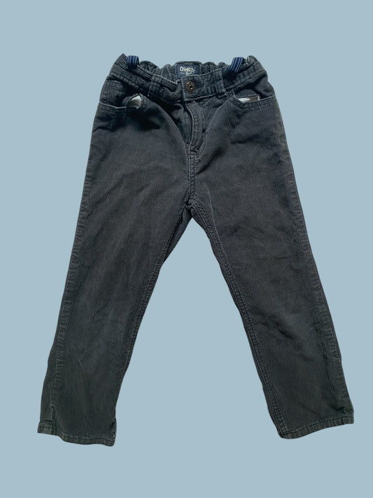Dark grey corduroy pants 5Y | Oshkosh