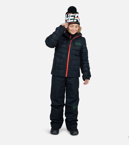 Black winter ski jacket "Rapide Hero' 14Y | Rossignol