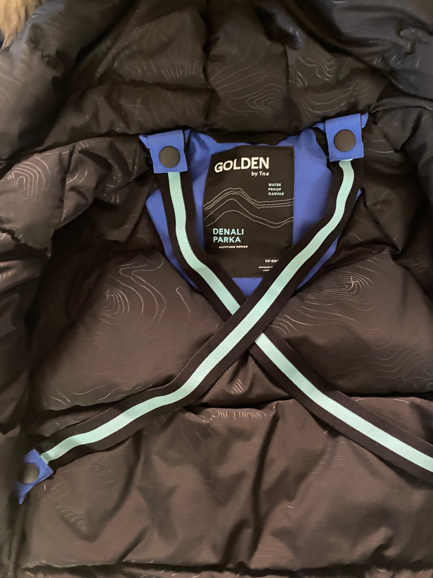Women’s Denali parka XXS | Golden by TNA/ Aritzia