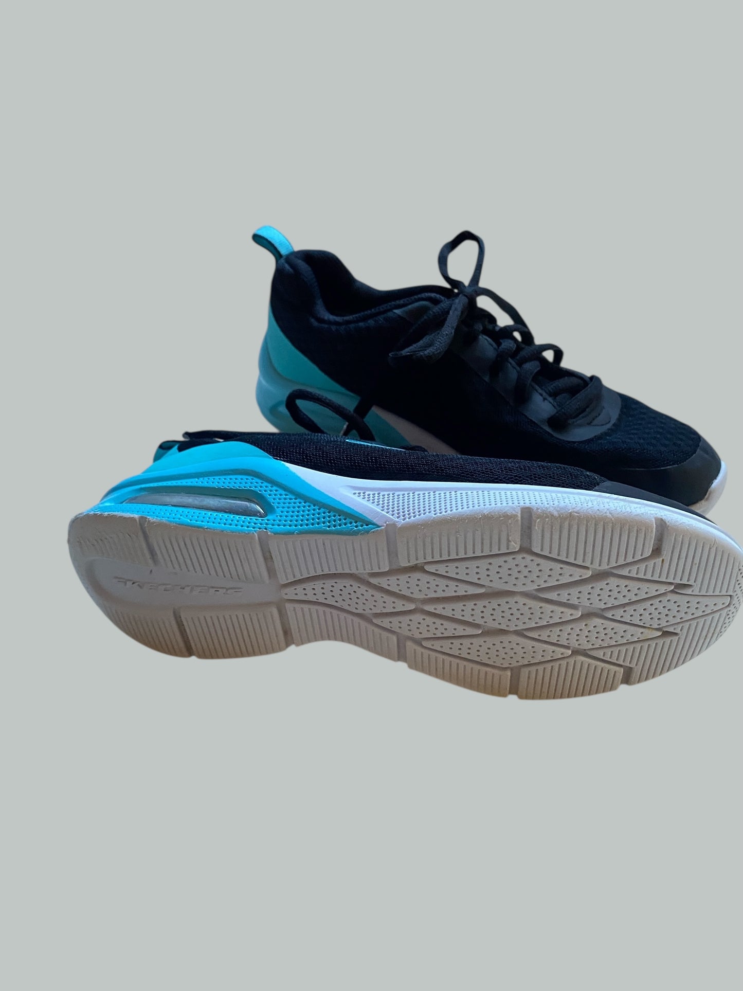 Black lace up sneakers 3US Big Kid | Skechers