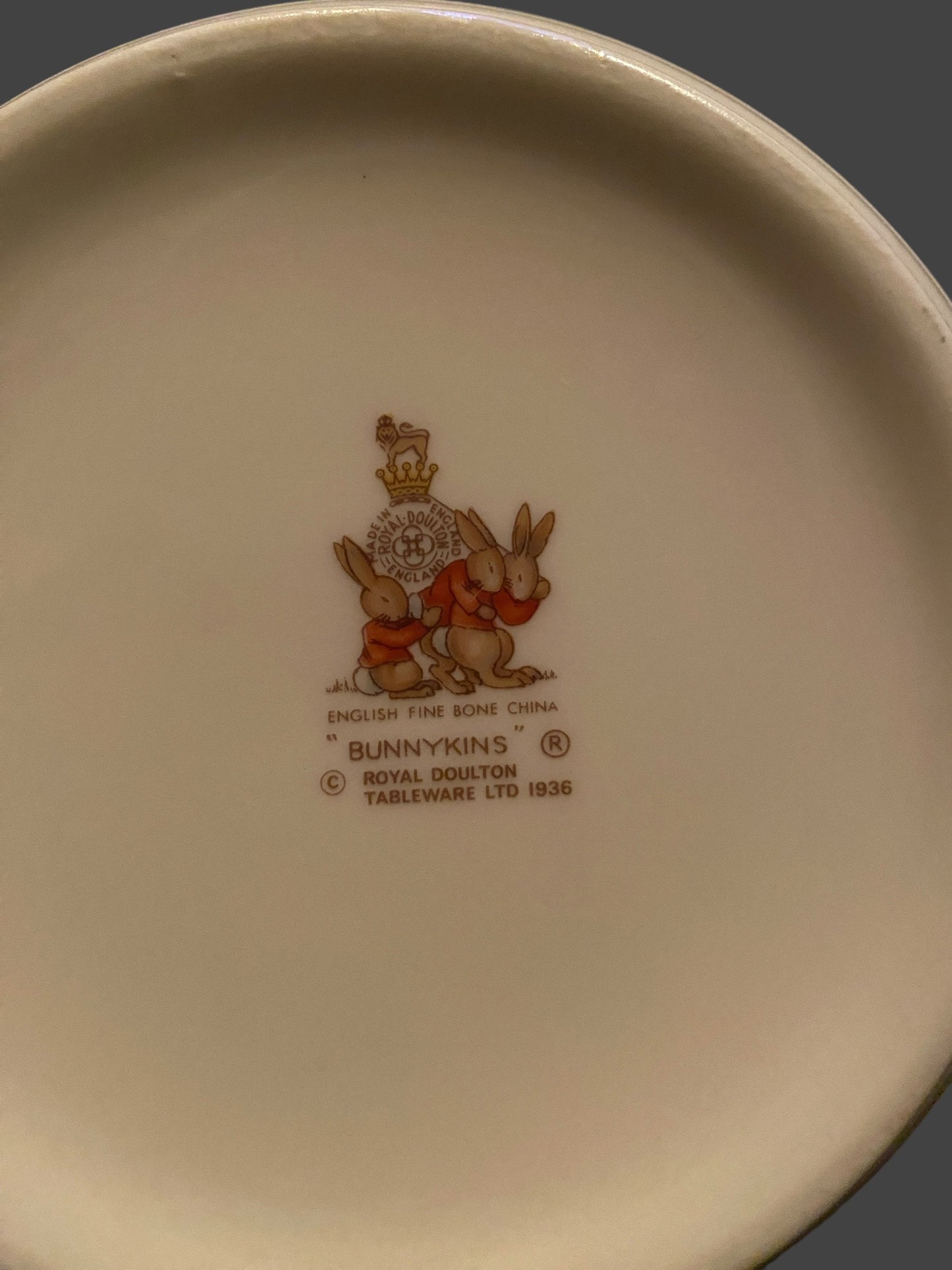 Royal Doulton Bunnykins Bowl (ca 6”)