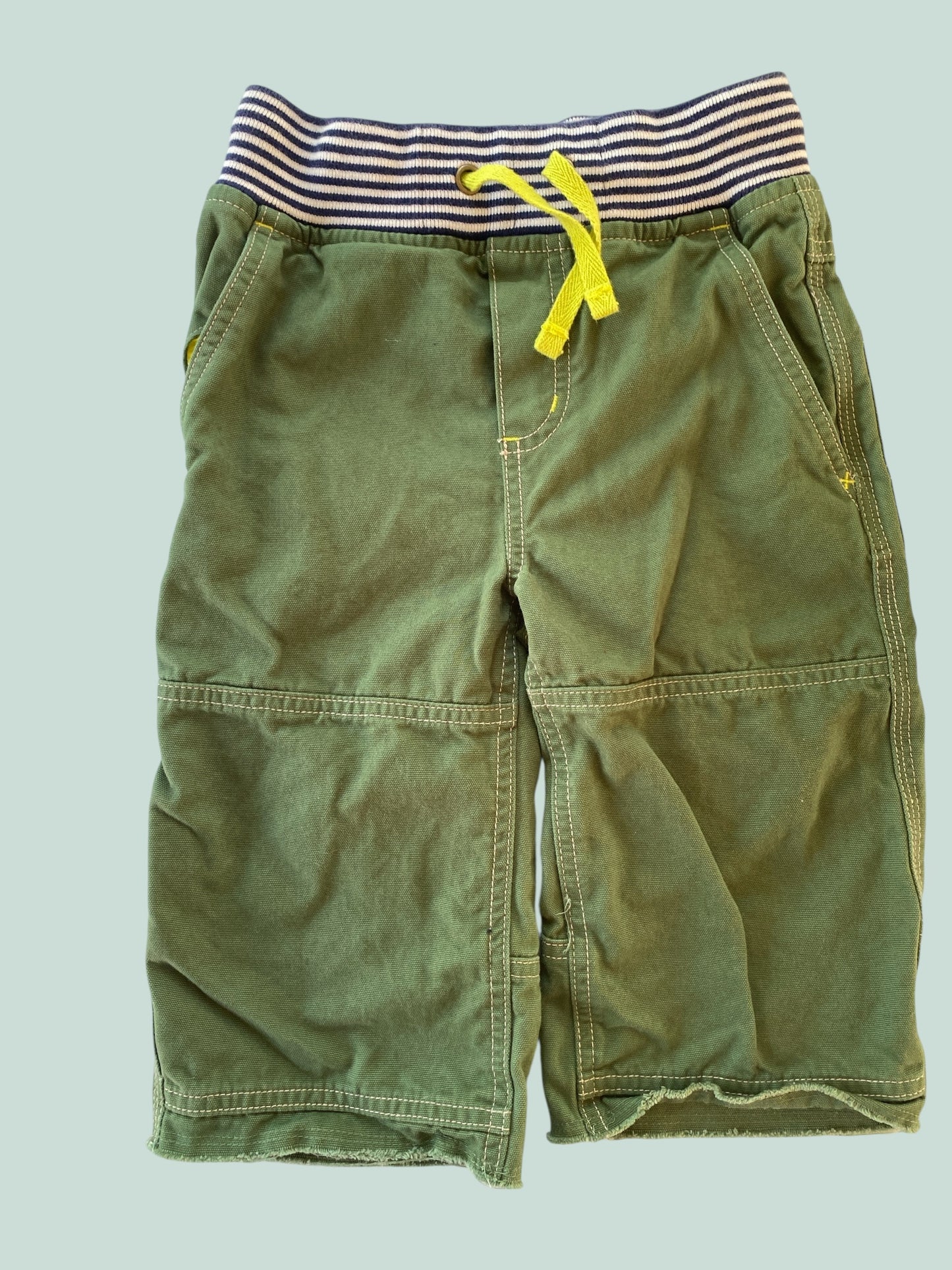 Green cotton shorts 6Y | Mini Boden