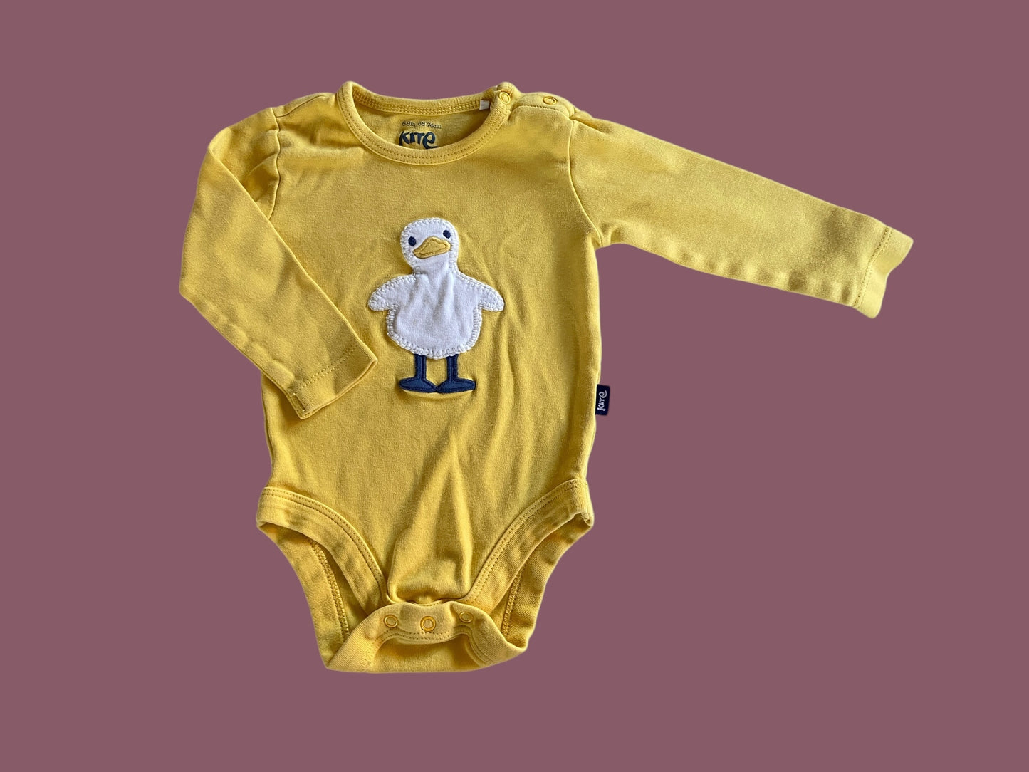 Organic cotton duckling onesie 6-9m (68-74) | Kite