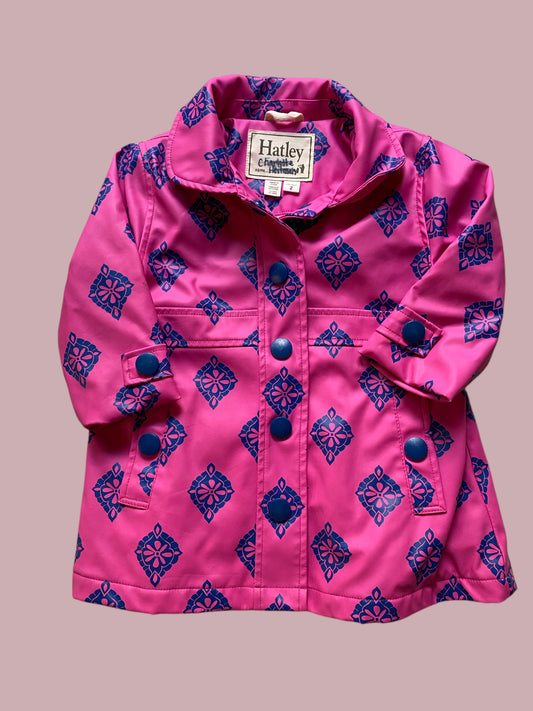 Terry lined rain coat 2Y | Hatley