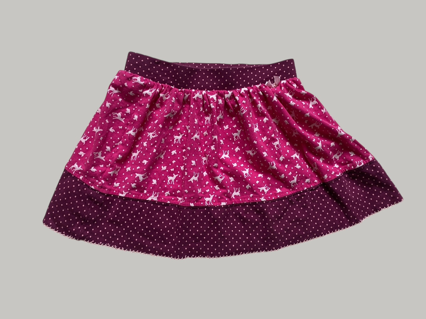Cotton deer skirt 3Y (98) | Kids