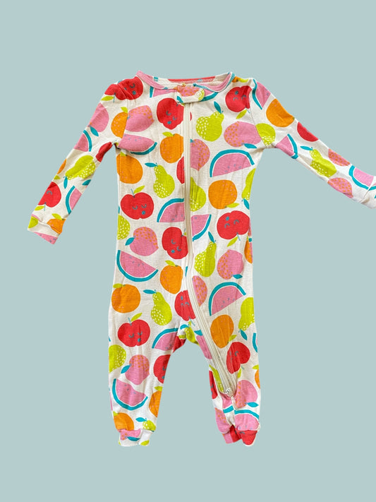 Cotton fruit sleeper 6-12m | Joe Fresh