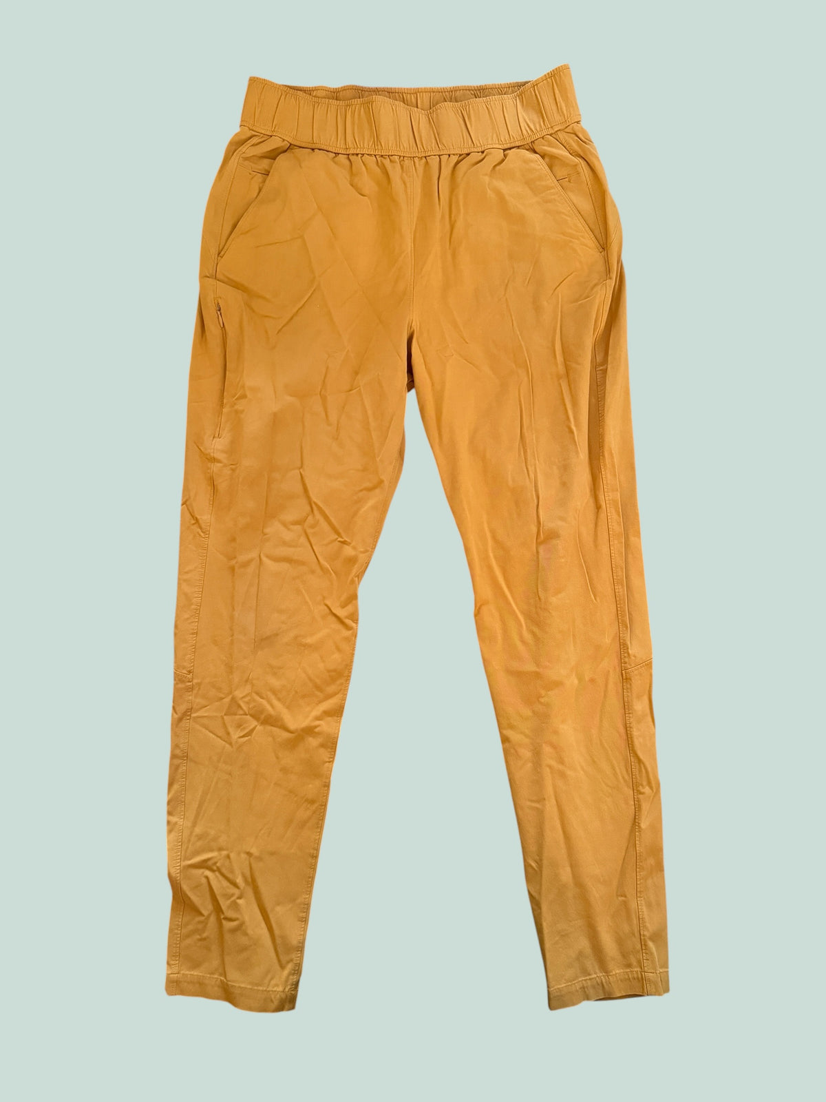 Yellow Open Air Pants women's large tall | Alder