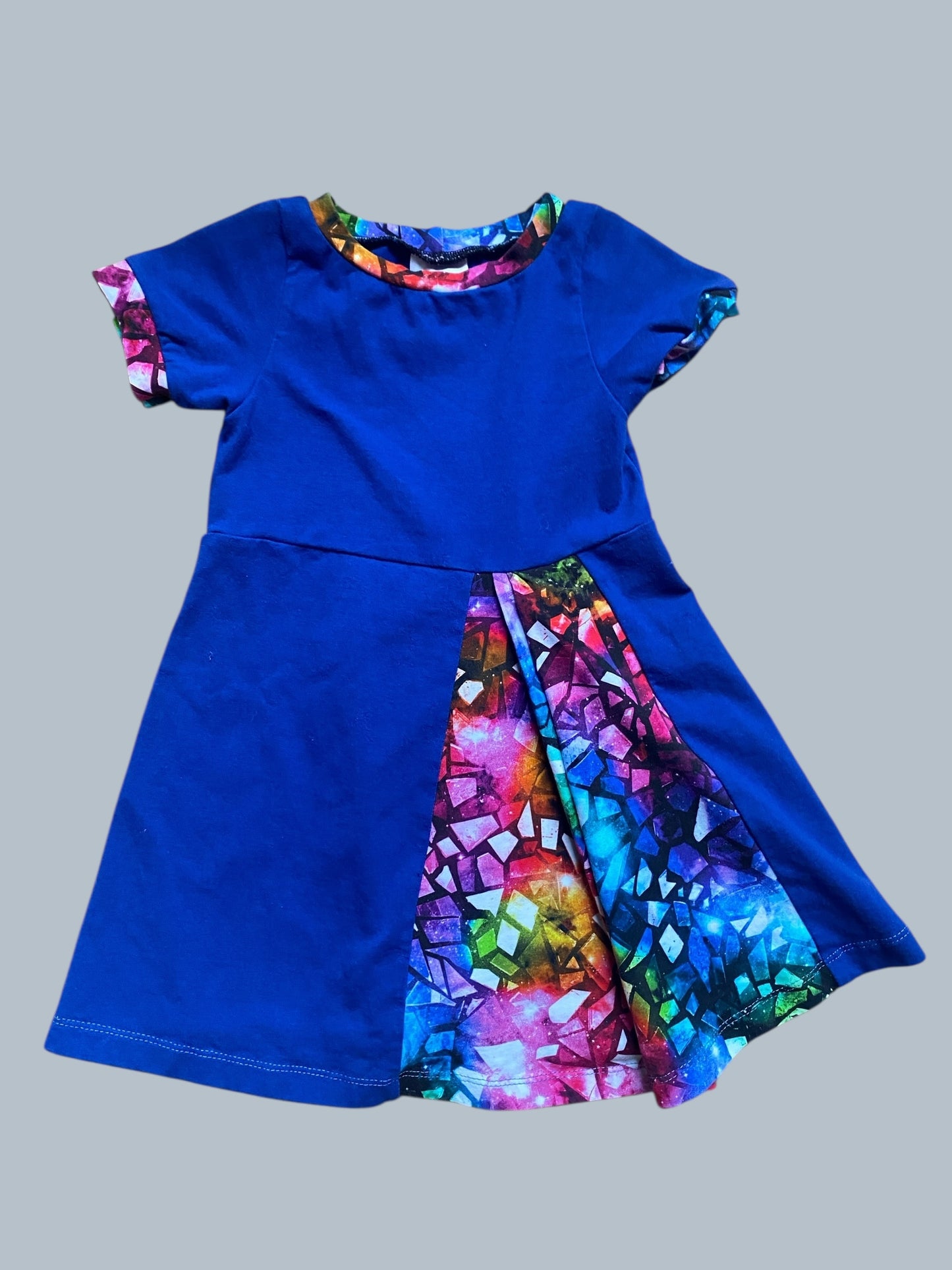 Cotton crystal dress 18m | Bynne Stitching