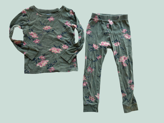 Cotton flower pj set 3Y | Old Navy