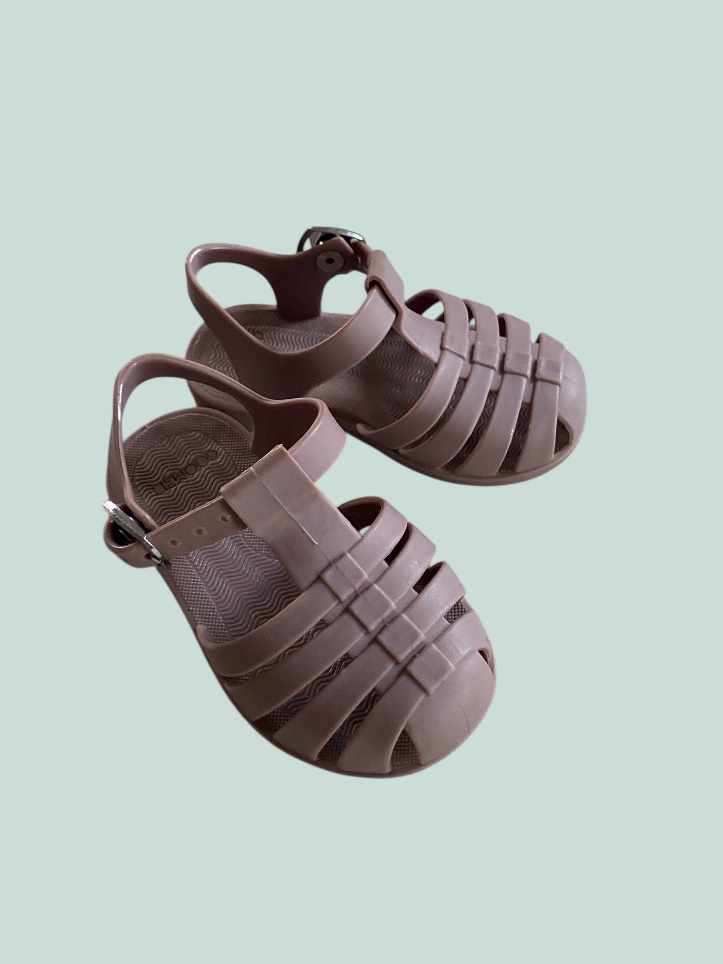 Dusty rose jelly sandals 5.5 US Little Kid | Liewood