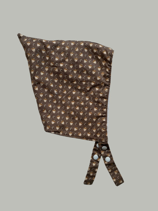 Acorn pixie bonnet 1-3Y | Handmade