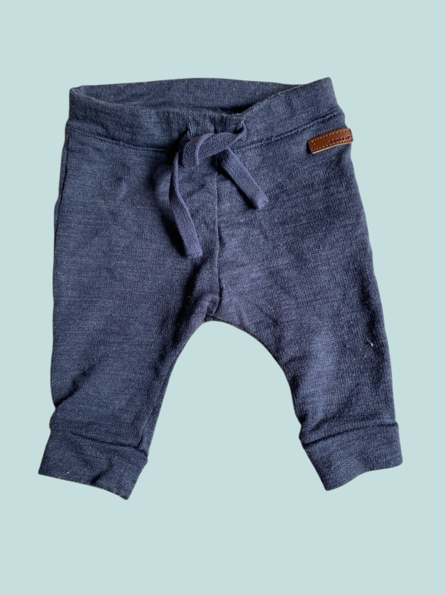 Merino wool grey pants 0-1m (50) | Name It - several colours