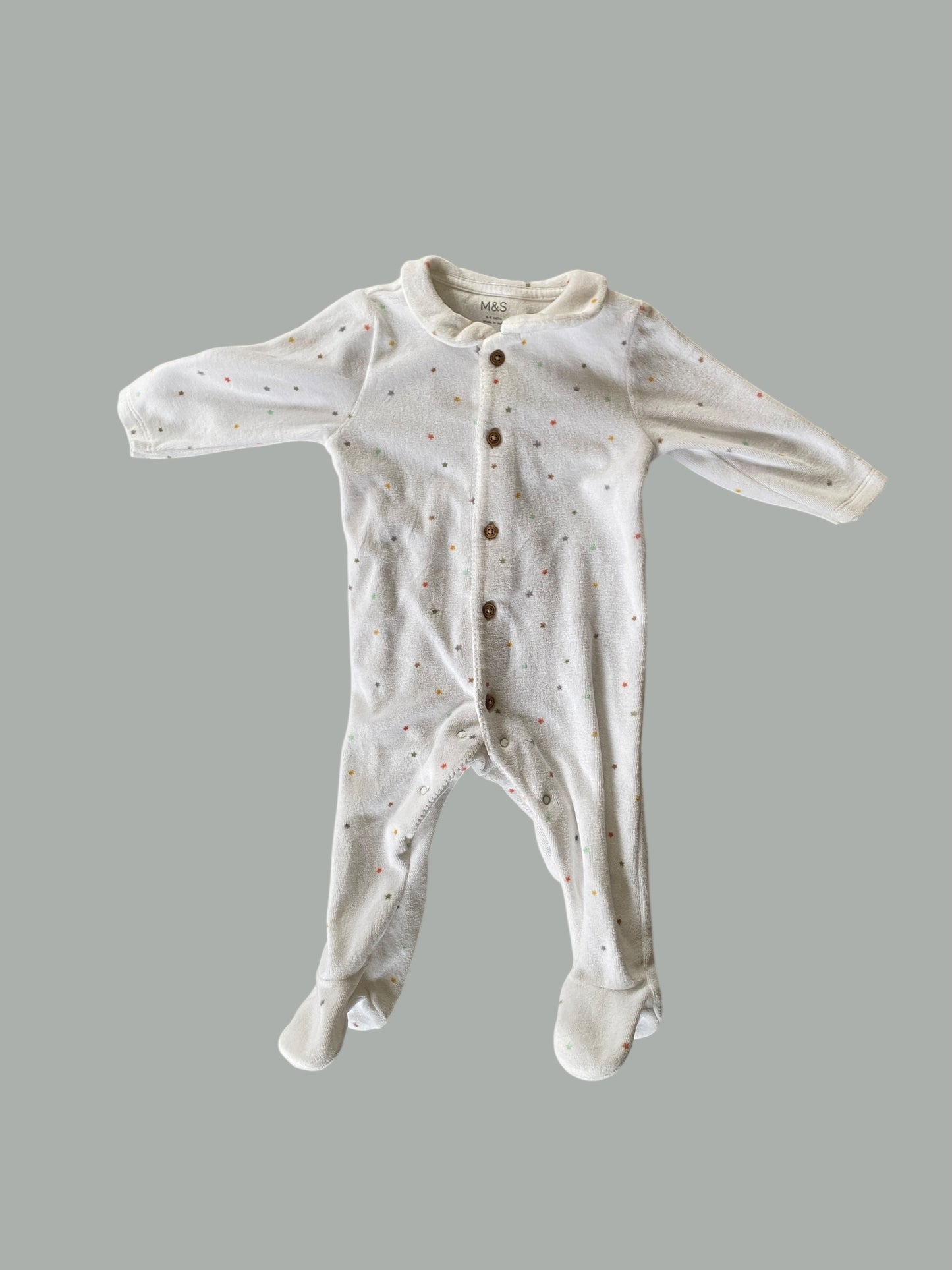 Terry sleeper 6-9m | Marks & Spencer
