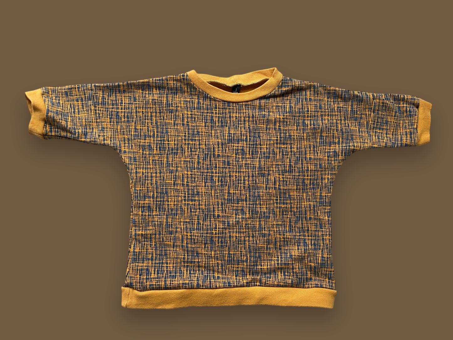 Cotton handmade sweater 1-2Y | Snuffles & Spud