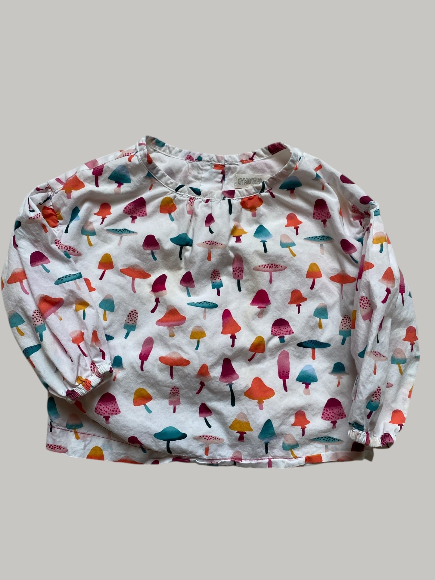 Cotton mushroom long sleeve top 18-24m | Gymboree