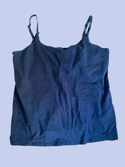 Black cotton nursing top XL adult | H&M