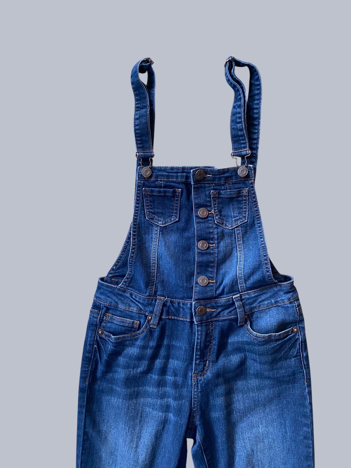 Denim overalls adult medium | Wax Jeans