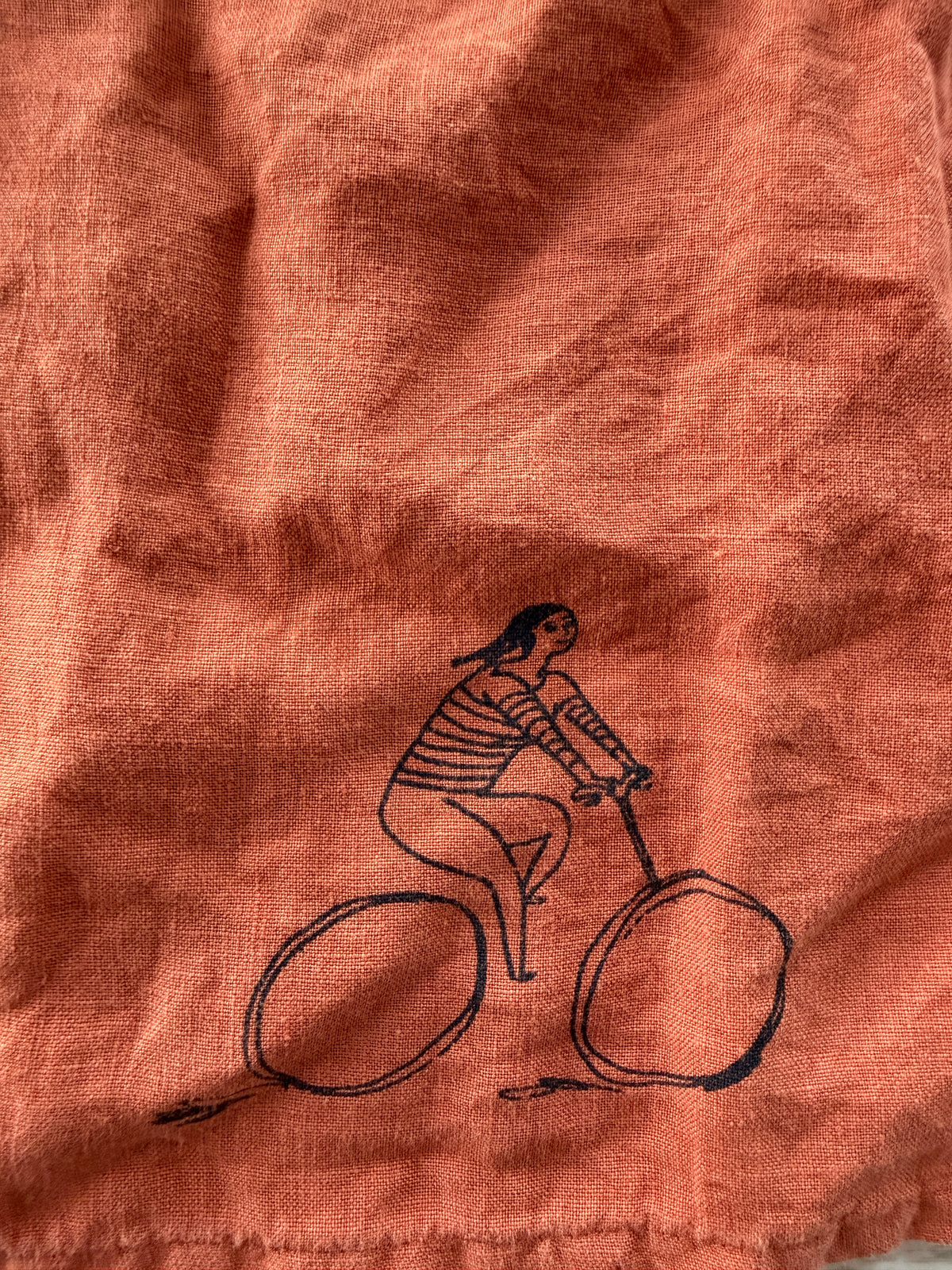 Linen bycicle dress/top 2Y | Oeuf