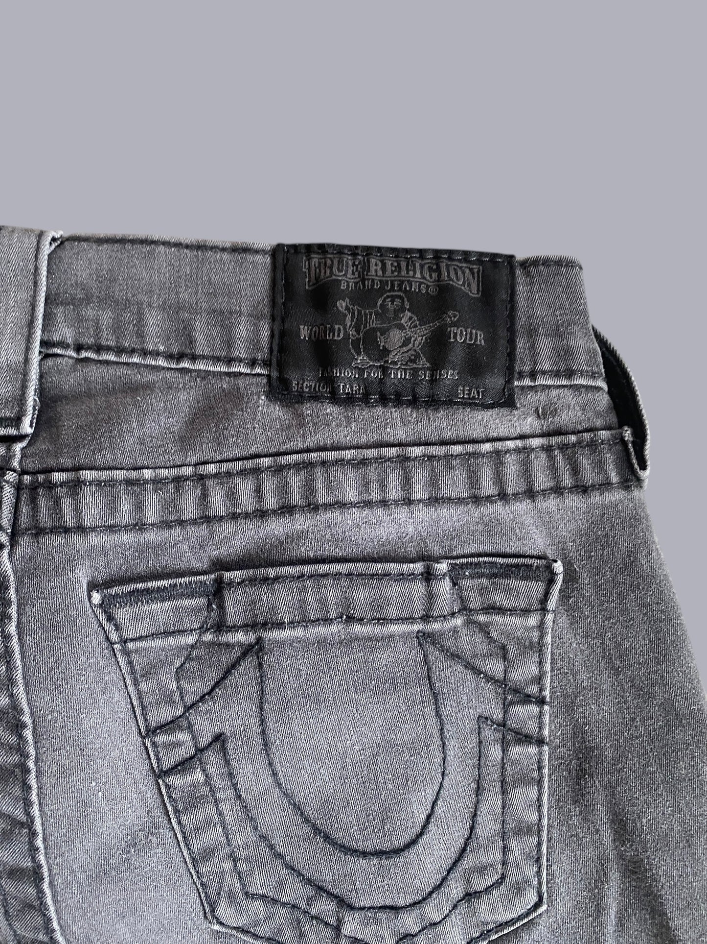 Grey jeans size 26 adult - Made in the USA | True Religion