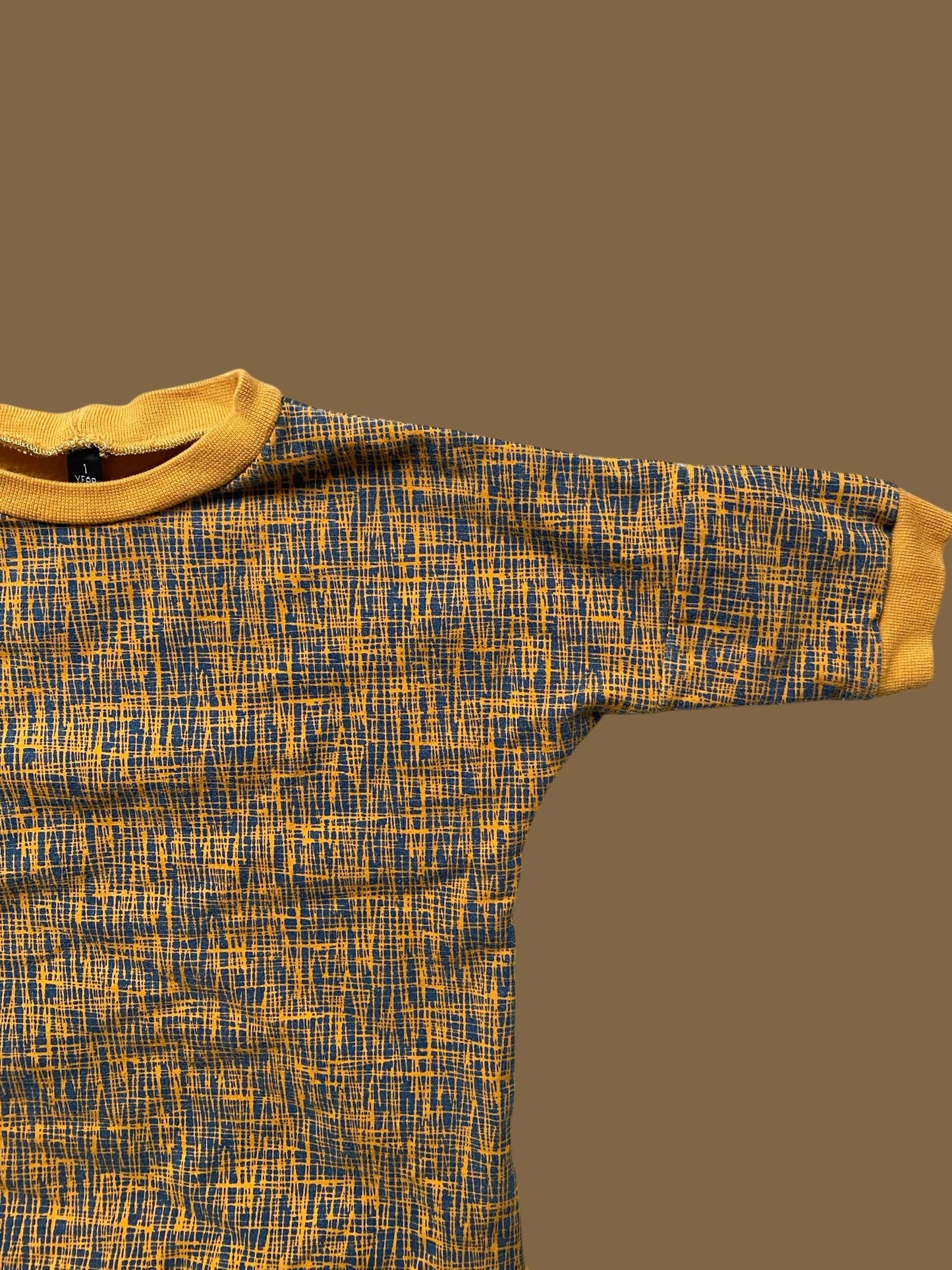 Cotton handmade sweater 1-2Y | Snuffles & Spud
