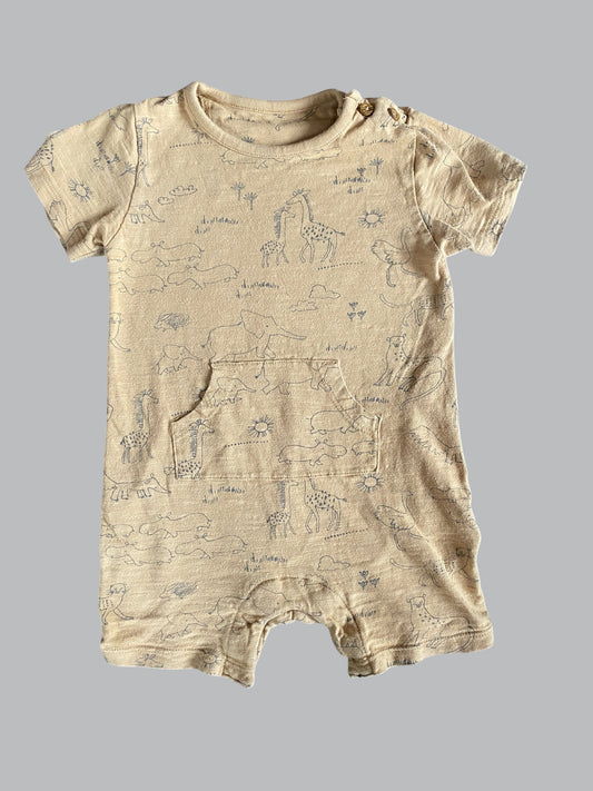 Cotton romper 12-18m | Marks&Spencer