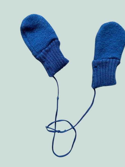 Boiled wool mittens 0-12m | Disana