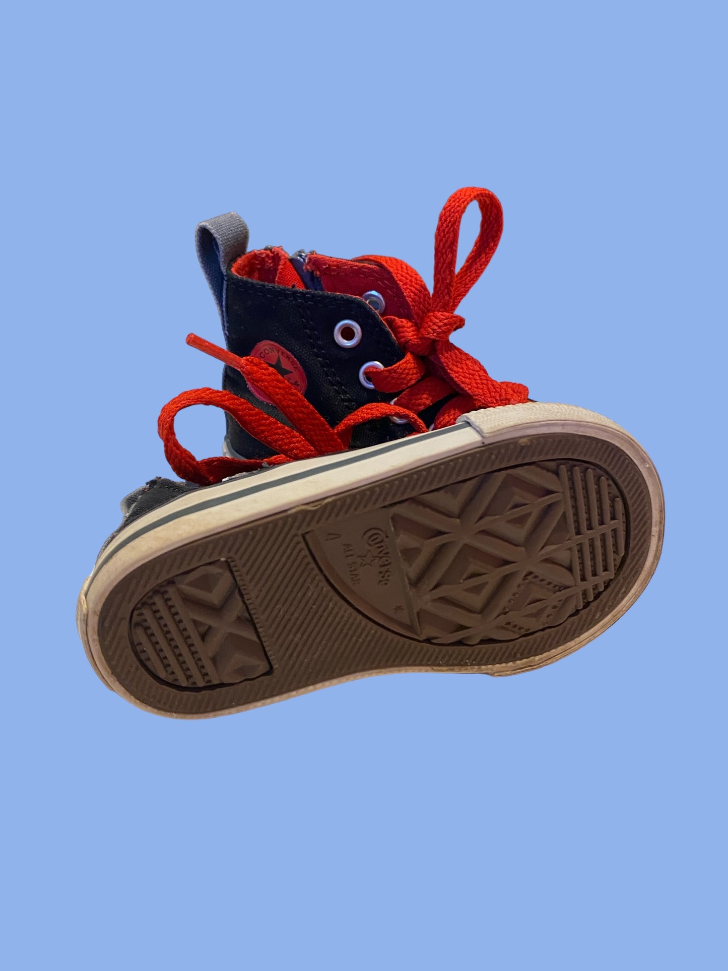 Black all star sneakers 4 US Little Kid | Converse
