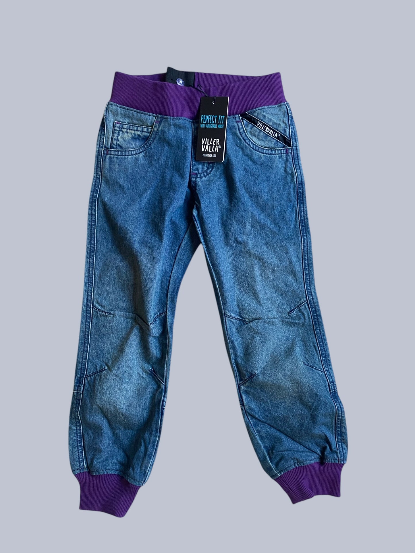 Cuffed denim jogger 5-6Y (116) | Villervalla