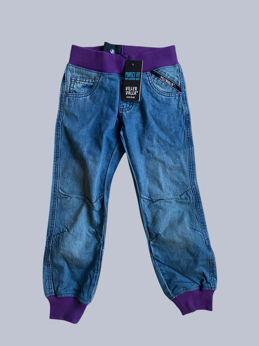Cuffed denim jogger 5-6Y (116) | Villervalla