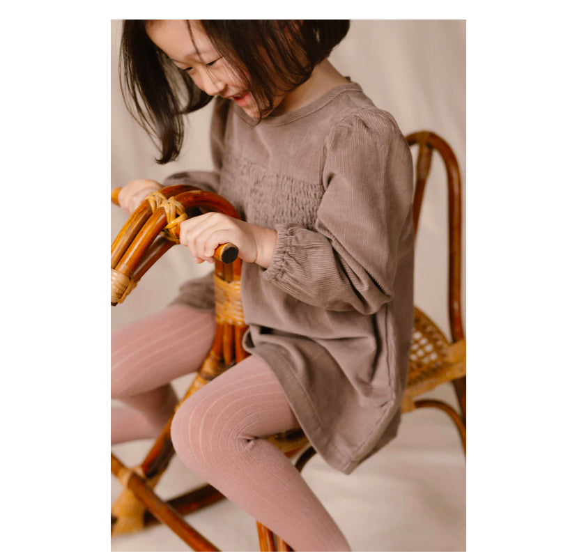 Rose organic cotton corduroy dress 6-12m | Pehr