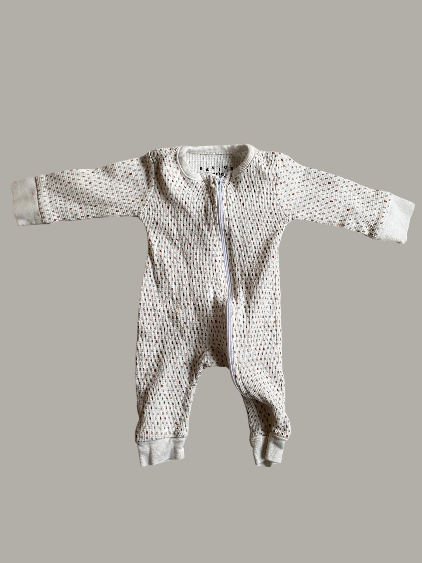 Cotton onesie 3-6m |Basics by Mother’s Promise