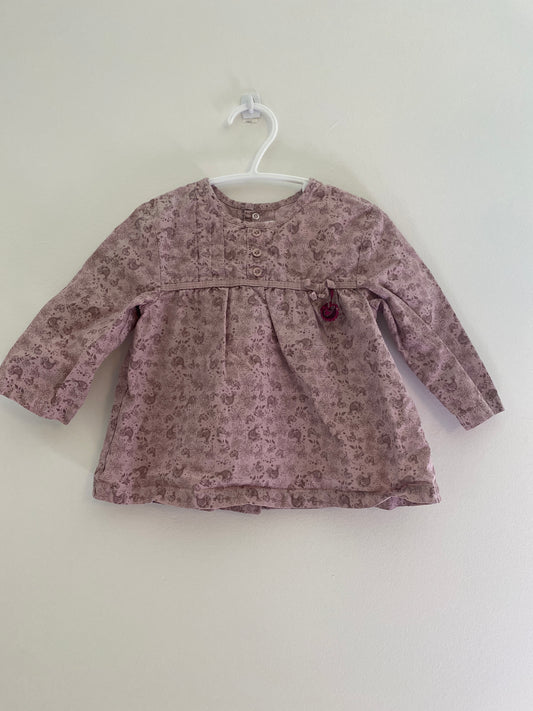Cotton bird dress/top 18m / Kitchoun