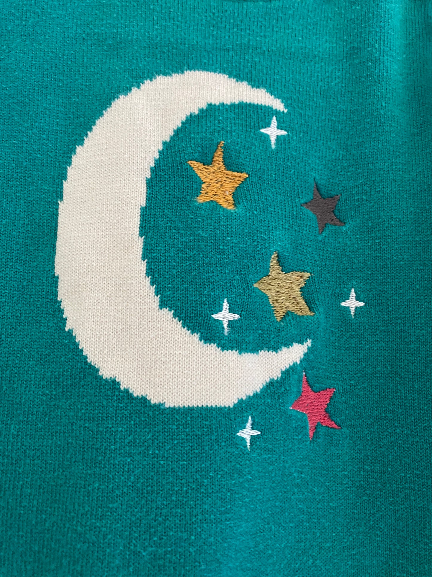 Knit moon sweater 9-12m / Little Green Radicals