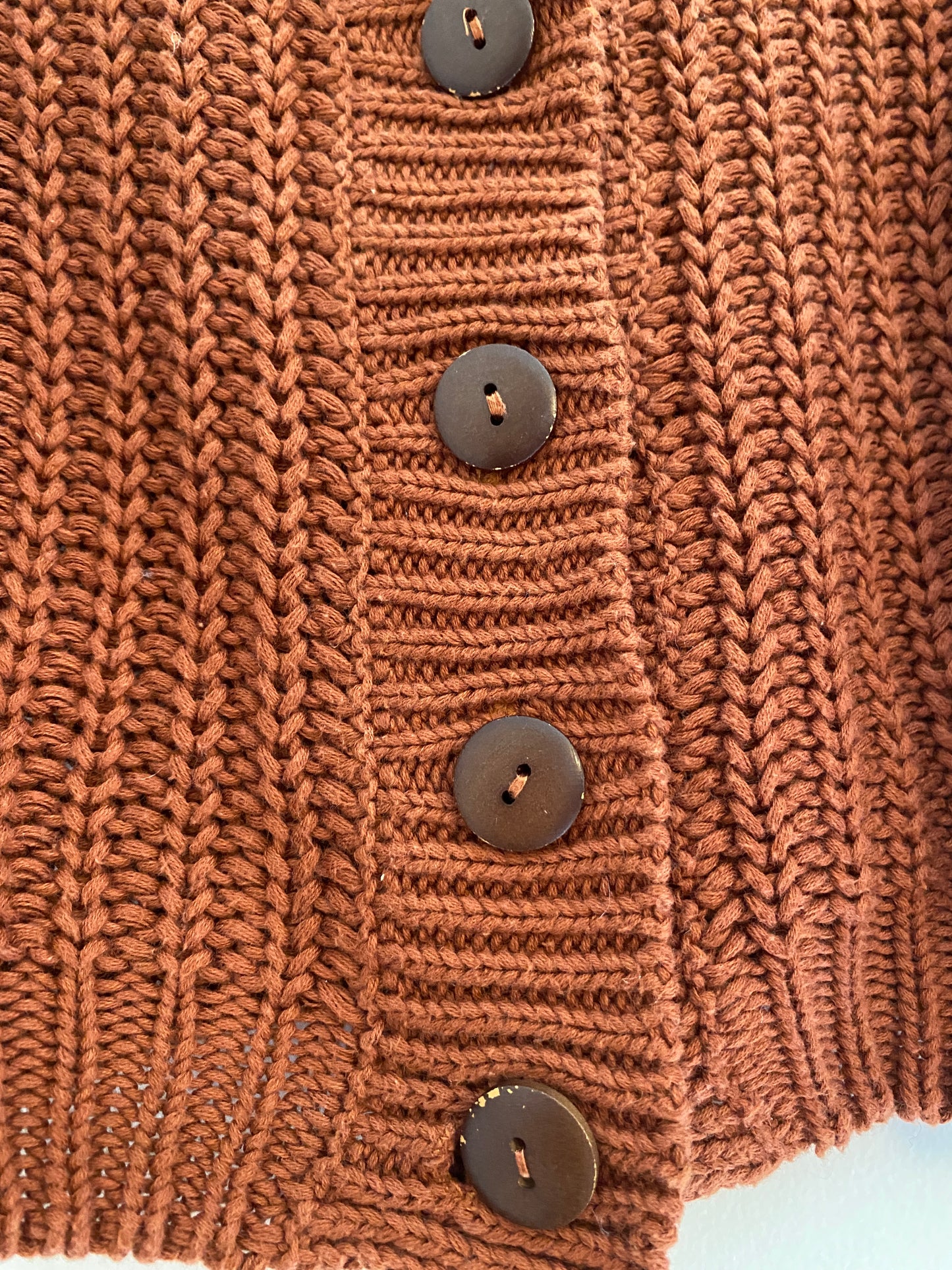 Cotton knit cardigan 6m / Summer & Storm