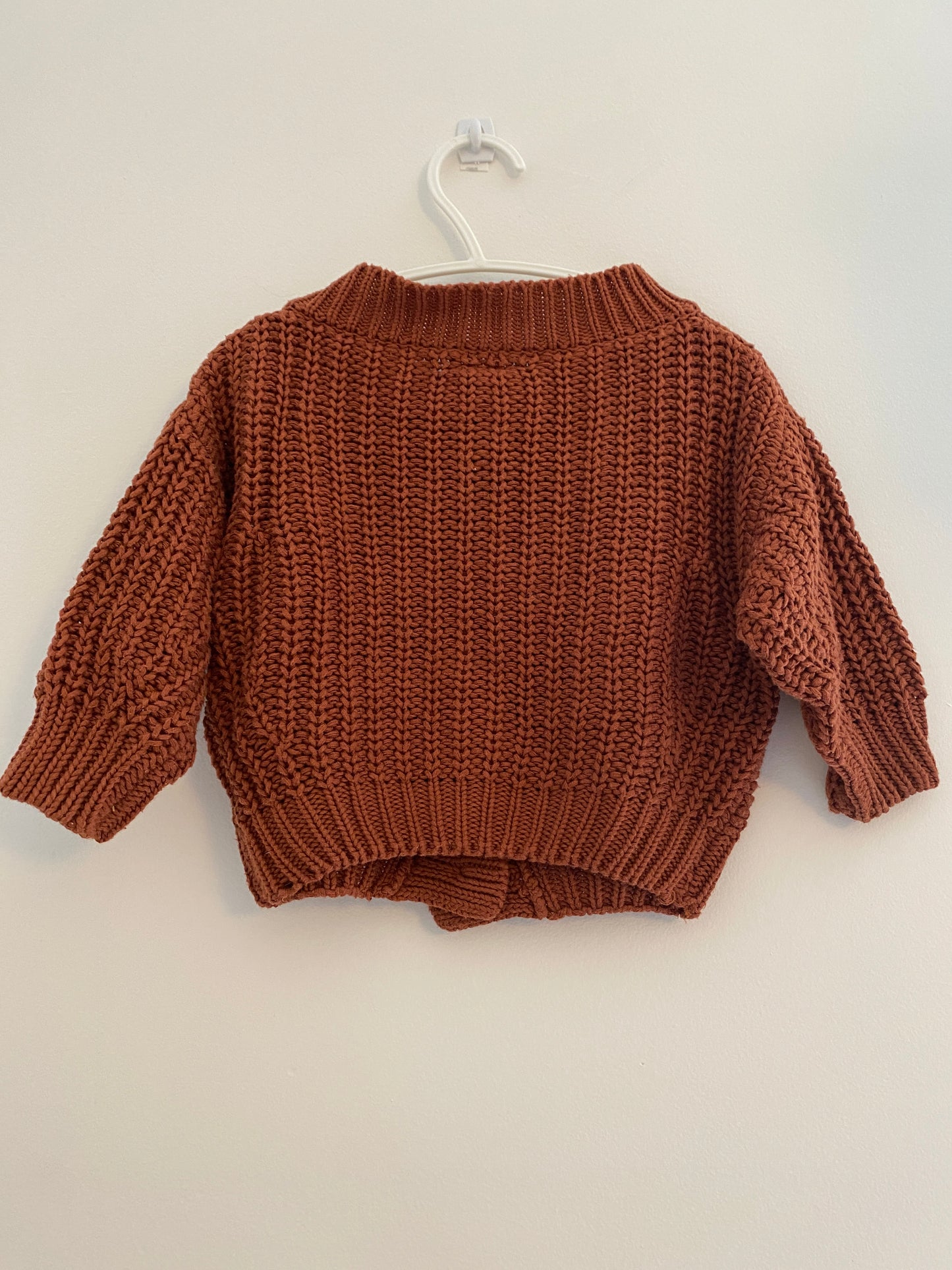 Cotton knit cardigan 6m / Summer & Storm