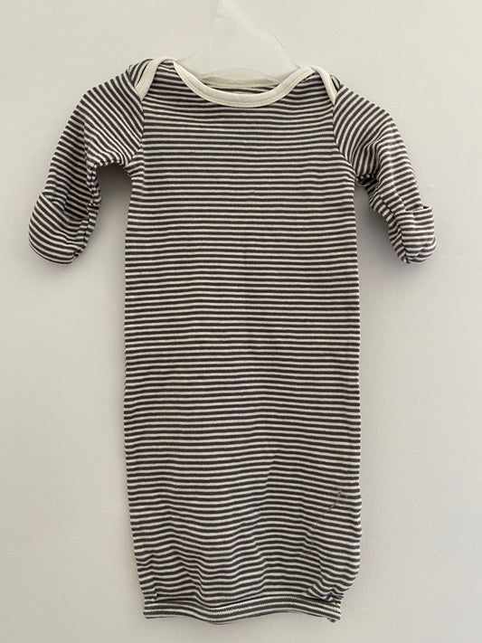 Striped sleep gown 0-6m / Touched by nature