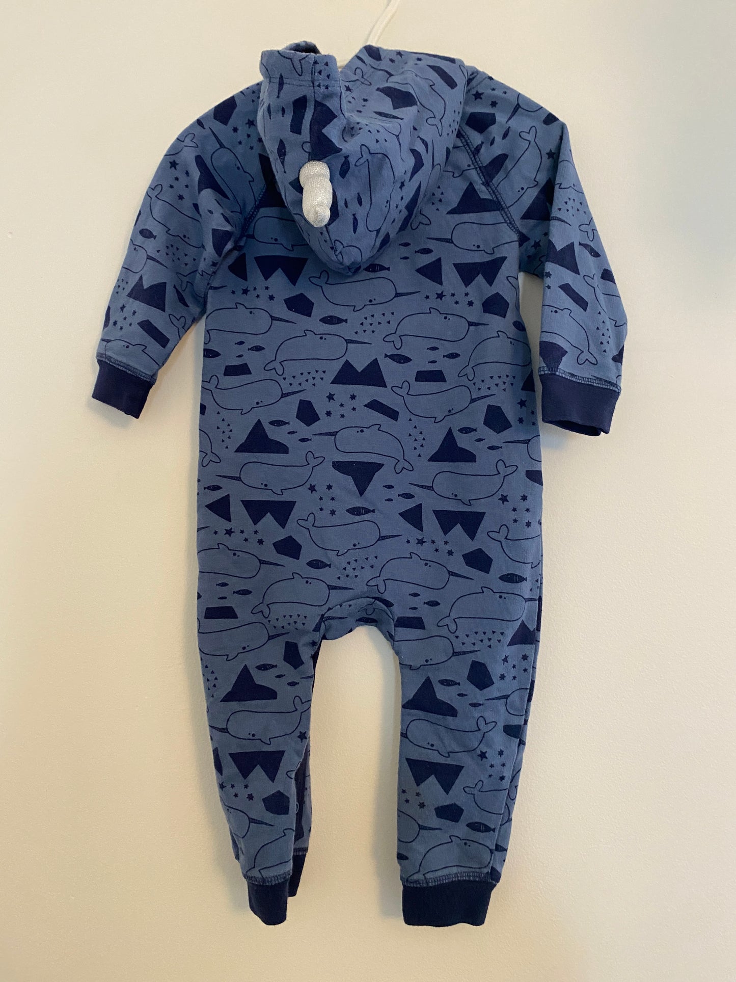 Cotton Narwal one-piece 12m | Cat & Jack