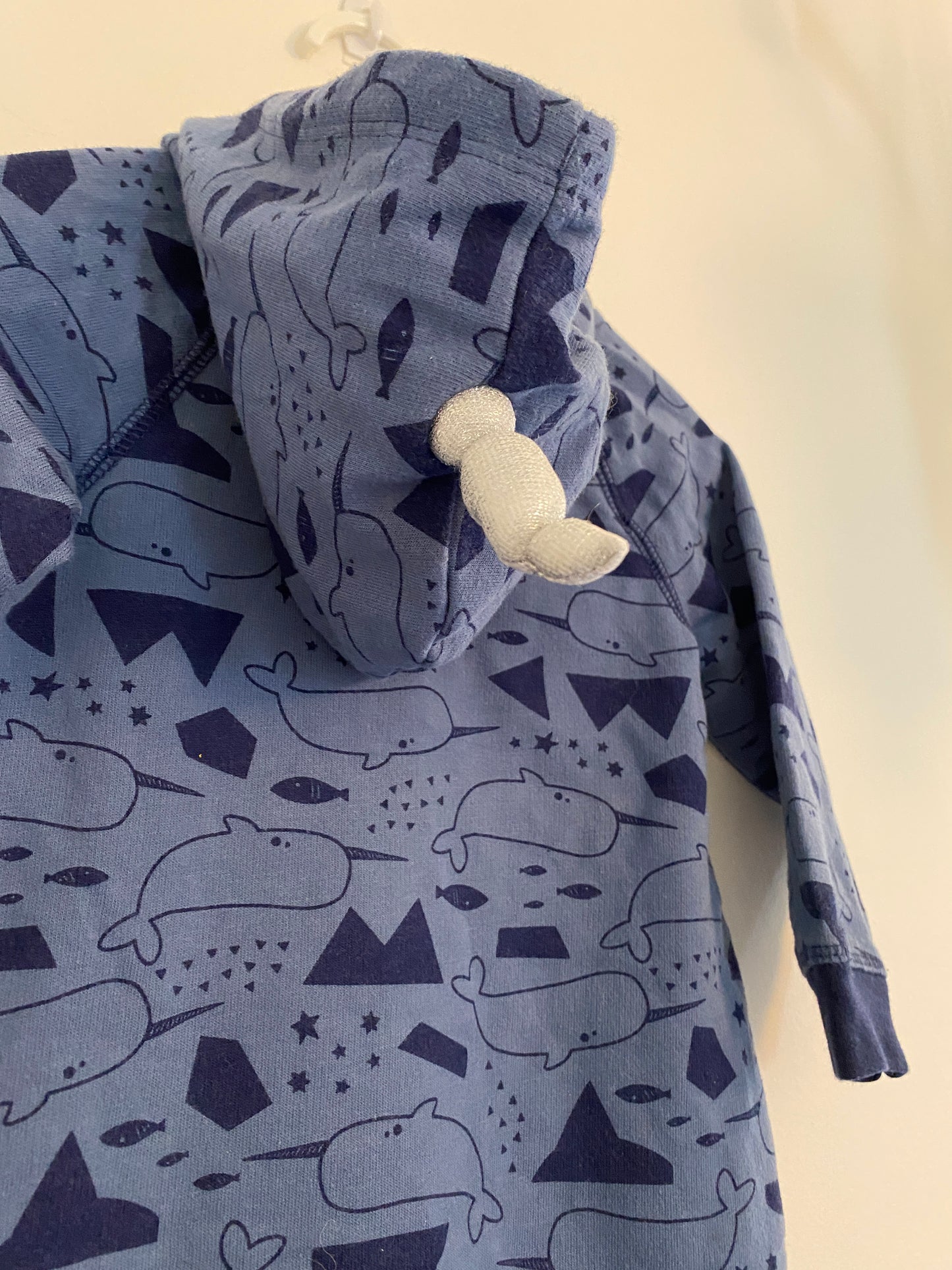 Cotton Narwal one-piece 12m | Cat & Jack