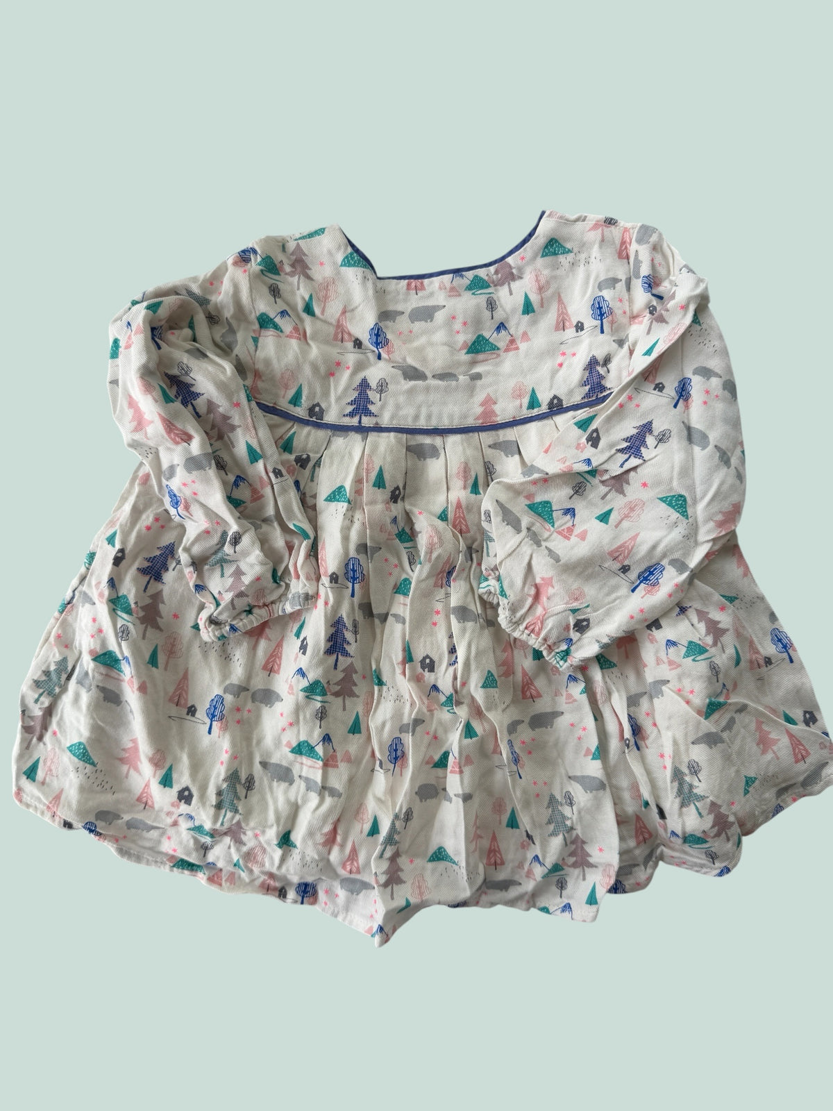 Cotton/viscose dress 12m | Marks & Spencer