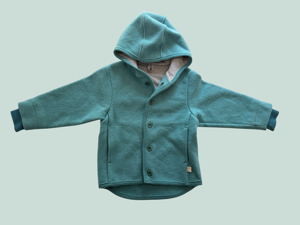 Boiled wool jacket 3-5Y | Disana