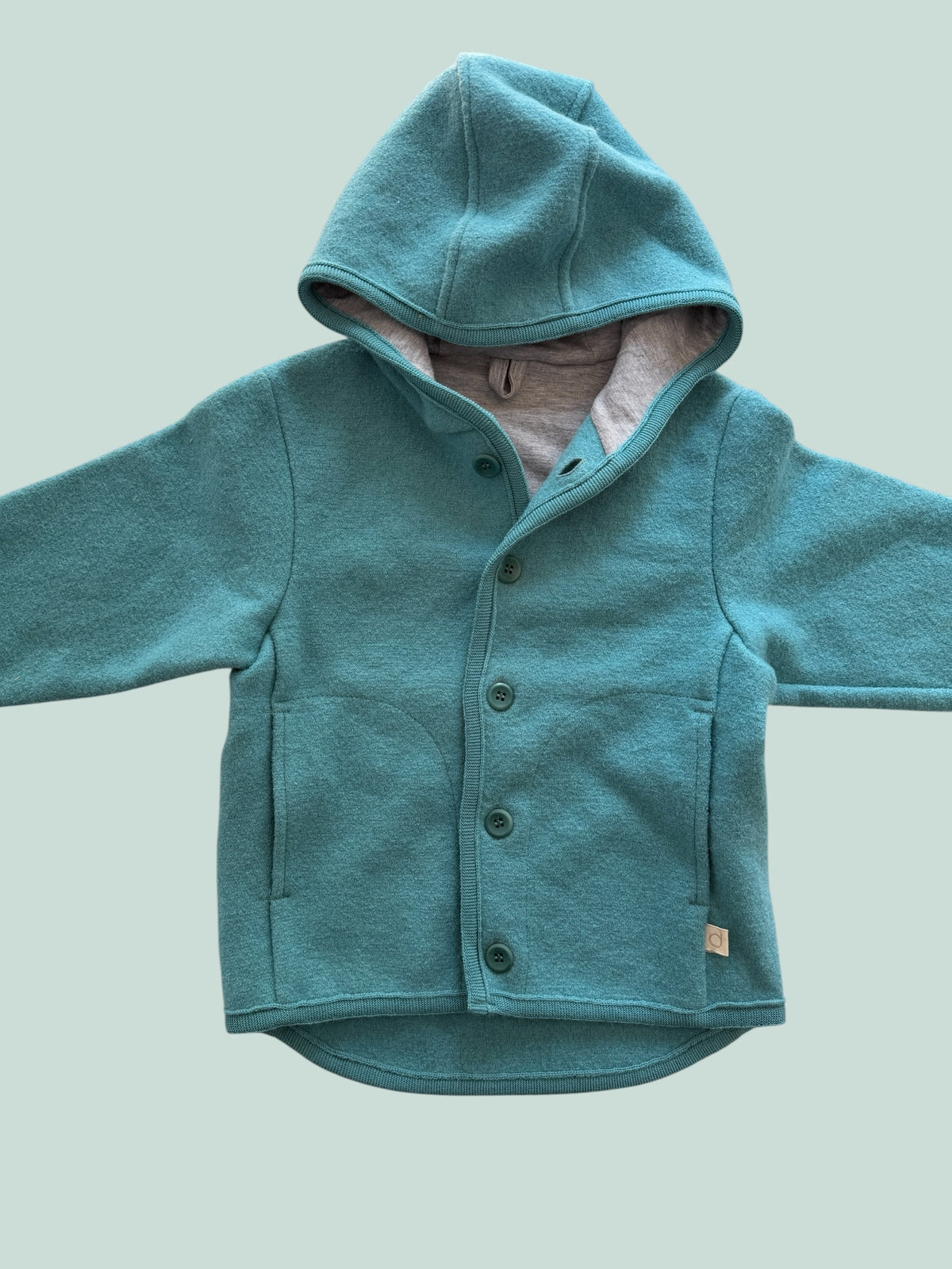 Boiled wool jacket 3-5Y | Disana