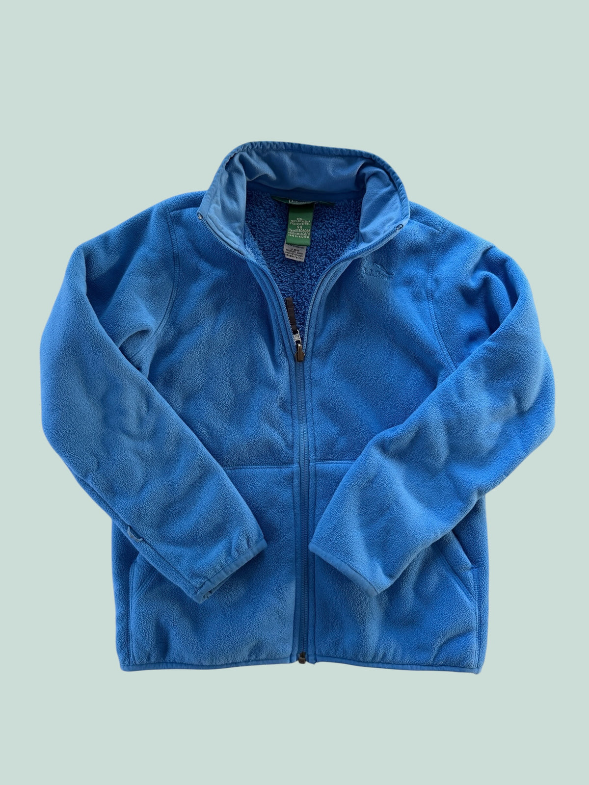 Blue fleece sweater 8Y | L.L Bean